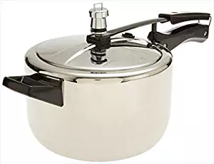 Hawkins B45 Pressure cooker, 4 Litre, Silver