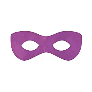 Amscan Super Hero Mask, Party Accessory, Purple