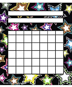 Teacher Created Resources Fancy Stars Incentive Charts (5257)