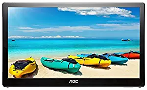 AOC I1659FWUX 15.6" USB-powered portable monitor, Full HD 1920x1080 IPS, Built-in Stand, VESA