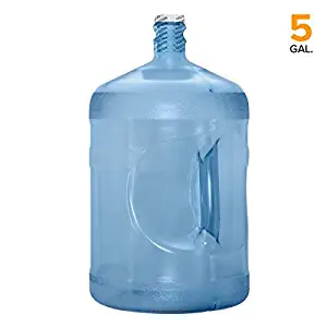 BPA-Free Reusable Plastic Water Bottle Gallon Jug Container - Made in USA