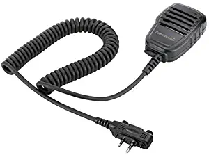 commountain Compact Speaker Mic for Icom Radios IC-F1000 F2000 F3G F3000 F3100 F4G F43G F4000 F4100 Series, Replacement Microphone for HM-158LA, Reinforced Cable, Rugged Swivel Clip